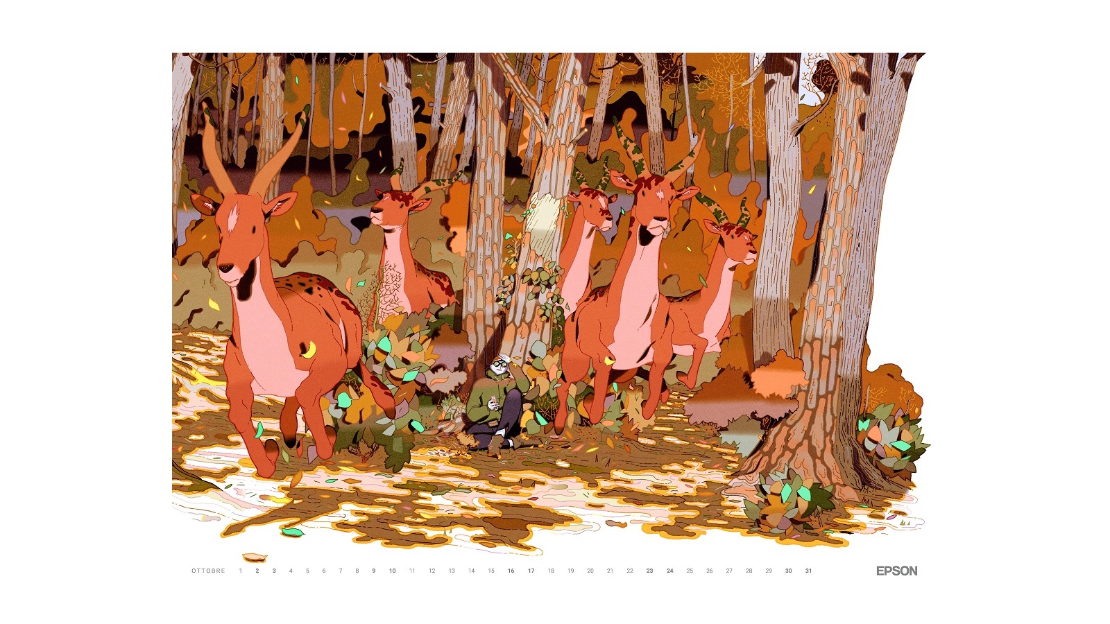 <p>Epson 2021 calendar – October</p>